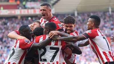 This is Sunderland's first Premier League win since 2017 (X/@SunderlandAFC) This is Sunderland's first Premier League win since 2017 (X/@SunderlandAFC)