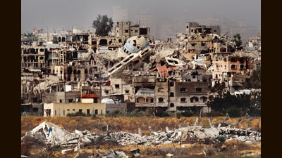North Gaza in May. (Reuters) North Gaza in May. (Reuters)