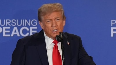 The US President has now reversed course, suggesting that the countries should straightaway work towards a peace deal. (AP) The US President has now reversed course, suggesting that the countries should straightaway work towards a peace deal. (AP)