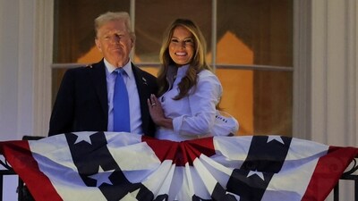 Trump presented Putin with a letter from Melania that expressed worry for the plight of thousands of Ukrainian children who were allegedly taken from their homes by Russian authorities without their agreement, according to Reuters. (REUTERS)