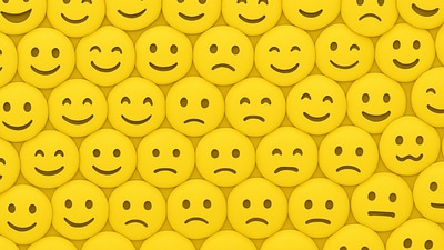 Can you spot the angry emoji face? Can you spot the angry emoji face?