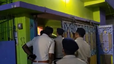 Police said they got a 112 call and found one child alive at the spot. The child was taken to hospital but could not survive. (PTI) Police said they got a 112 call and found one child alive at the spot. The child was taken to hospital but could not survive. (PTI)
