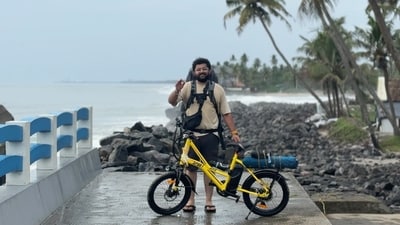YouTuber Raunaq Sahni travelled from Kashmir to Kanyakumari YouTuber Raunaq Sahni travelled from Kashmir to Kanyakumari