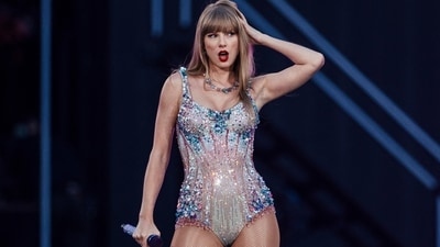 Taylor Swift dropped hints about a possible Super Bowl debut and fans have gone wild with speculations. (AFP) Taylor Swift dropped hints about a possible Super Bowl debut and fans have gone wild with speculations. (AFP)
