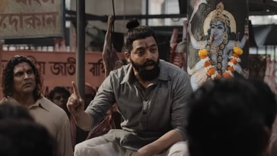 The Bengal Files trailer: Sourav Das as Gopal Patha in a still from the film.