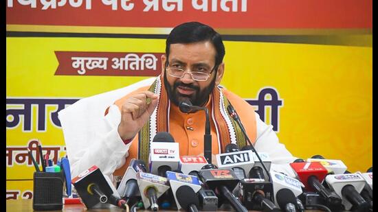 Haryana chief minister Nayab Singh Saini also said that the state government is taking strict action against drug traffickers. (HT)