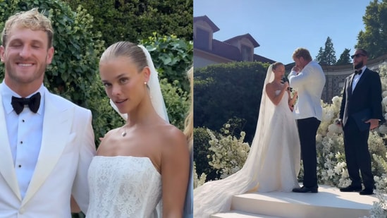 Logan Paul and Nina Agdal tied the knot in Italy (Instagram/@jakepaul)