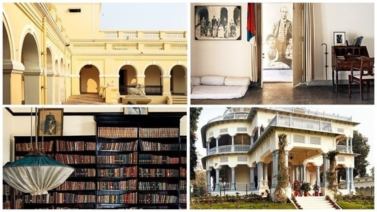 Anand Bhawan and Swaraj Bhawan are two historic houses in Prayagraj (formerly Allahabad). (Pictures: Instagram/ Architectural Digest India, Simon Watson)
