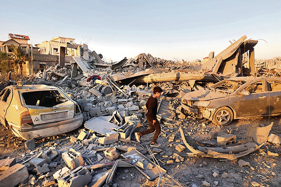 The Gaza Strip in June. (AFP) The Gaza Strip in June. (AFP)