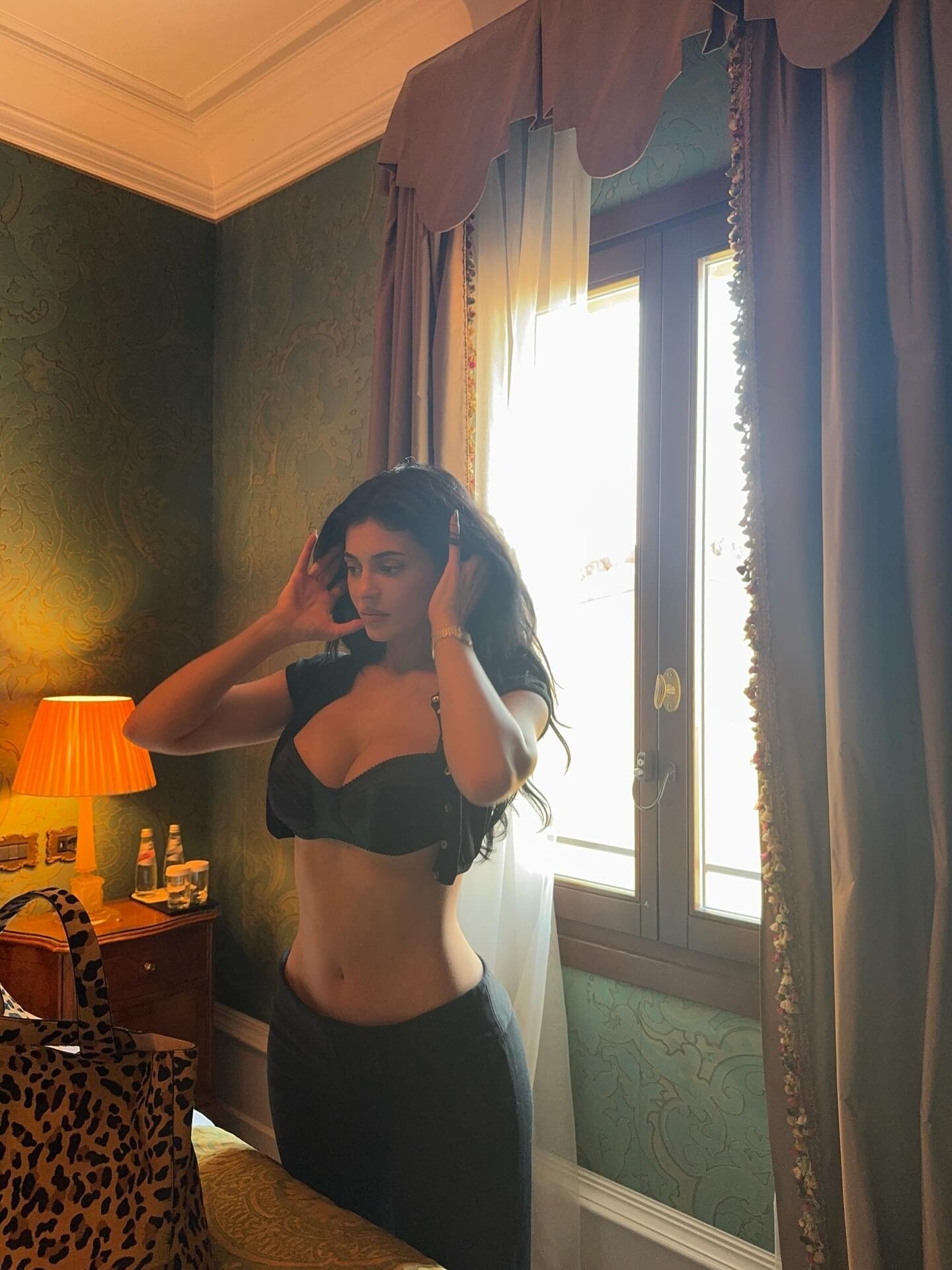 Take inspo from Kylie Jenner on how mood lighting can make your room boujee (Instagram) Take inspo from Kylie Jenner on how mood lighting can make your room boujee (Instagram)
