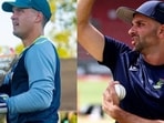 After getting overlooked in the T20I series, both Alex Carey (left) and Keshav Maharaj will be key players in the ODI series