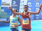 File image of Man Singh, winner of this year’s New Delhi Marathon. (Mumbai Marathon)