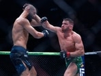 Khamzat Chimaev, the new middleweight champion, defeated Dricus du Plessis in a lopsided, grappling-heavy victory to take home the 185-pound belt, capping up Saturday's event at United Center in Chicago.