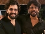Akhil Akkineni is super proud of his father Nagarjuna as Simon in Coolie.