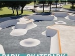 The proposed design of skating rink at Lohia Park (Sourced) The proposed design of skating rink at Lohia Park (Sourced)