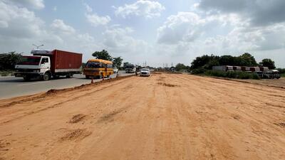An NHAI official added that a large number of vehicles from Gurugram take a right turn to access Jamalpur road, and the proposed structure will be designed to ensure commuters and local residents do not face inconvenience. (Parveen Kumar/HT Photo) An NHAI official added that a large number of vehicles from Gurugram take a right turn to access Jamalpur road, and the proposed structure will be designed to ensure commuters and local residents do not face inconvenience. (Parveen Kumar/HT Photo)