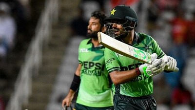 Babar Azam (R) and Mohammad Rizwan were snubbed for the Asia Cup (AFP) Babar Azam (R) and Mohammad Rizwan were snubbed for the Asia Cup (AFP)