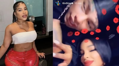 Dominican influencer Ariiela Lalangosta was allegedly shot dead in NYC. (Instagram/ Ariiela Lalangosta and Instagram/ Tekashi 6ix9ine)