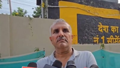 “Elvish was not at home when the attack happened. He is away for work,” his father said. (Screen grab from X/@PTI_News) “Elvish was not at home when the attack happened. He is away for work,” his father said. (Screen grab from X/@PTI_News)