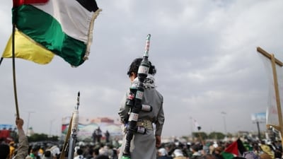 The Yemeni group has been firing missiles towards Israel, most of which have been intercepted, in what they describe as support for Palestinians during the war in Gaza. (REUTERS File Photo)