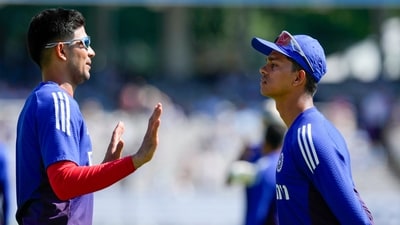 India Shubman Gill, left, and Yashasvi Jaiswal might fight for a place for opener in the Asia Cup squad. (PTI) India Shubman Gill, left, and Yashasvi Jaiswal might fight for a place for opener in the Asia Cup squad. (PTI)