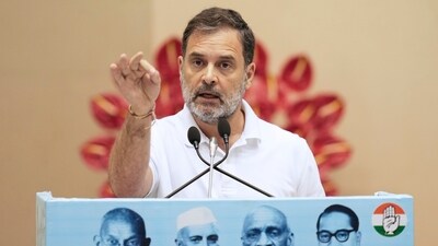 Rahul Gandhi himself has framed the Yatra as a ‘direct fight against vote chori’ (vote theft) from Bihar’s soil, vowing to protect democracy. (PTI File) Rahul Gandhi himself has framed the Yatra as a ‘direct fight against vote chori’ (vote theft) from Bihar’s soil, vowing to protect democracy. (PTI File)