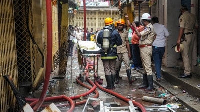 Bengaluru fire tragedy: Building owner arrested after accident kills 5 (PTI)