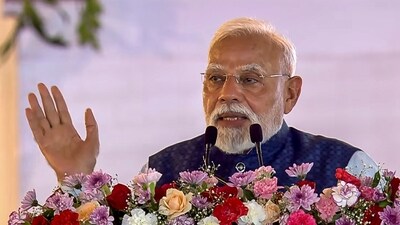 Prime Minister Narendra Modi inaugurated a key section of the Dwarka expressway on Sunday. (@NarendraModi) Prime Minister Narendra Modi inaugurated a key section of the Dwarka expressway on Sunday. (@NarendraModi)