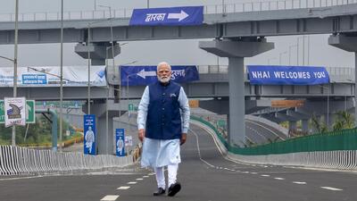 Prime Minister Narendra Modi on Sunday inaugurated the Delhi section of the Dwarka Expressway and the Urban Extension Road-II (UER-II) (PMO) Prime Minister Narendra Modi on Sunday inaugurated the Delhi section of the Dwarka Expressway and the Urban Extension Road-II (UER-II) (PMO)