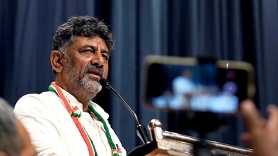 Karnataka DCM DK Shivakumar. Karnataka DCM DK Shivakumar.