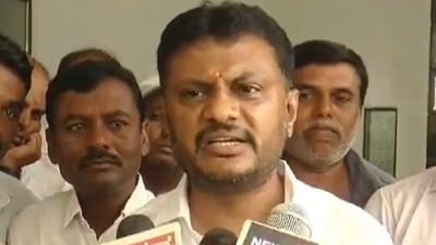 Karnataka's Channagiri MLA Basavaraju Shivaganga.