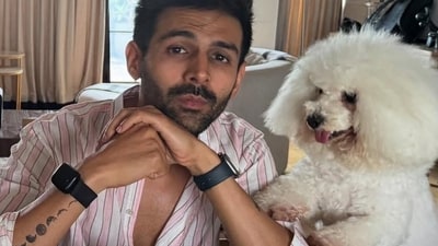 Kartik Aaryan posted a new picture where his tattoo was seen for the first time. Kartik Aaryan posted a new picture where his tattoo was seen for the first time.