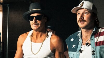Kid Rock joined Morgan Wallen for special cameo appearance at Cleveland show. (instagram/@morganwallen)
