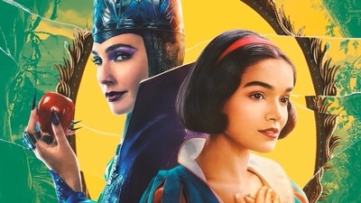 Gal Gadot and Rachel Zegler in a promotional poster for Snow White. Gal Gadot and Rachel Zegler in a promotional poster for Snow White.