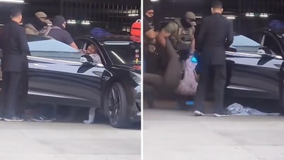 After the social media star was grabbed from the parking lot of her residence, the video was shared on Reddit, drawing sharp criticism. (Reddit) After the social media star was grabbed from the parking lot of her residence, the video was shared on Reddit, drawing sharp criticism. (Reddit)