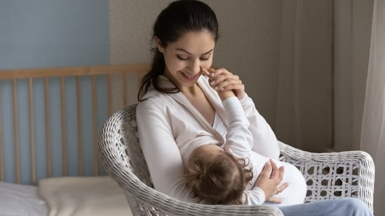 Breastfeeding helps in growing the emotional bond between the mother and the child.(Shutterstock)
