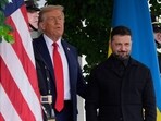 President Donald Trump greets Ukraine's President Volodymyr Zelenskyy at the White House President Donald Trump greets Ukraine's President Volodymyr Zelenskyy at the White House