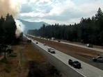 Interstate 90 is closed due to wildfire near Cle Elum, Washington. Interstate 90 is closed due to wildfire near Cle Elum, Washington.