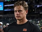 Joe Burrow of the Cincinnati Bengals walks off the field after a NFL Preseason 2025 game against the Philadelphia Eagle. Joe Burrow of the Cincinnati Bengals walks off the field after a NFL Preseason 2025 game against the Philadelphia Eagle.