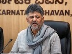 Karnataka Deputy Chief Minister DK Shivakumar was visibly shaken after inspecting the gutted building.
