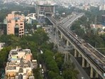 Six firms qualified for the  <span class='webrupee'>₹</span>1,286-crore tender floated by GMRL. (HT Photo)