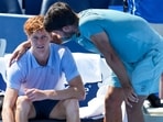 Jannik Sinner was down 5-0 and looking a shell of himself, though fans were anticipating a hotly fought contest after Alcaraz won the French Open and Sinner clinched Wimbledon.