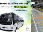 The feeder service is available Monday to Friday, between 8 am and 8 pm.