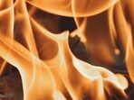 Homes on fire in West Jordan, Utah. Homes on fire in West Jordan, Utah.