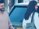 Virat Kohli, Anushka Sharma were spotted chatting with locals in London Virat Kohli, Anushka Sharma were spotted chatting with locals in London