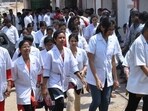NEET PG result 2025 news: NBEMS will release the NEET PG results in due course. Check how to download scores when out. (Representative image/HT File Photo)