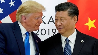 US President Donald Trump and China's President Xi Jinping. (Reuters/Representative)