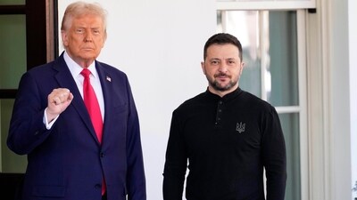 Things got heated the last time Volodymyr Zelensky and Donald Trump met at the White House. (AP) Things got heated the last time Volodymyr Zelensky and Donald Trump met at the White House. (AP)