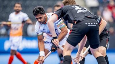 File photo of Indian men’s hockey team captain Harmanpreet Singh in action. (HT Photo) File photo of Indian men’s hockey team captain Harmanpreet Singh in action. (HT Photo)