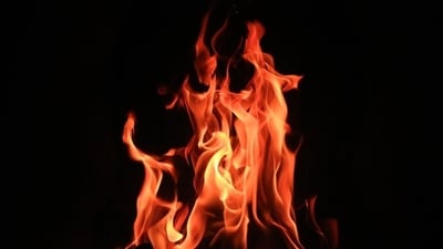 A fire tender was pressed into service, and it took more than an hour to douse the blaze, a senior officer said. (Unsplash/Representative)